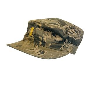 Propper ABU Utility Cap Air Force Digital Tiger Stripe Camo Patrol Hat Sz 7 1/2